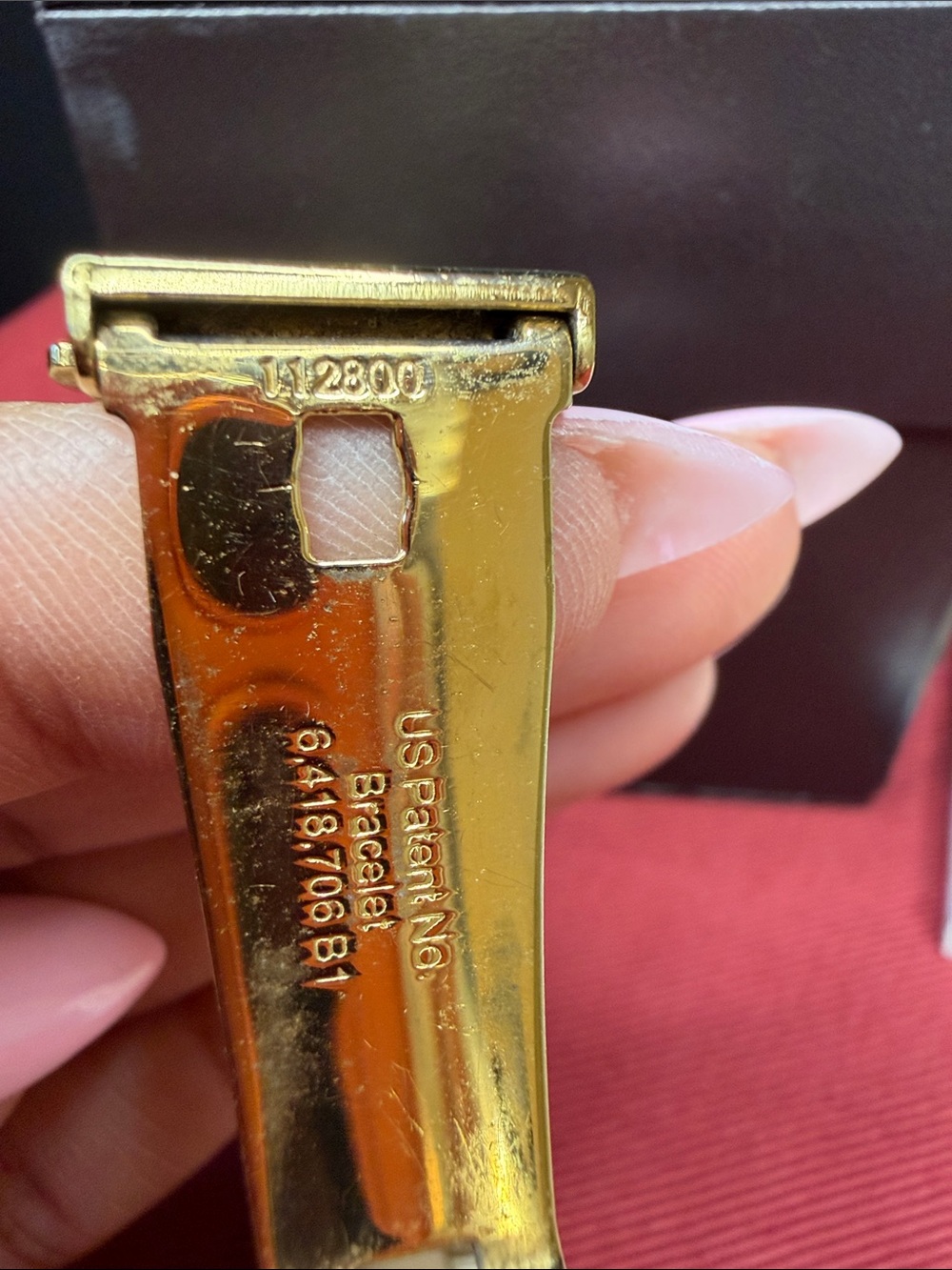 Michael Kors Gold Tone Crystal Bezel Bracelet Watch - Picture 6 of 7